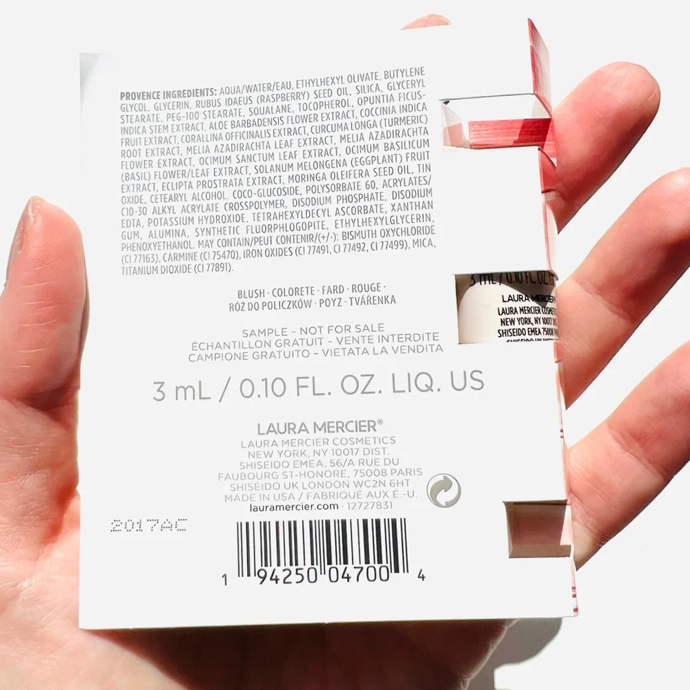 5 for 25⚡️ Laura Mercier Tinted Moisturizer Cream Blush in Provence 3ml mini